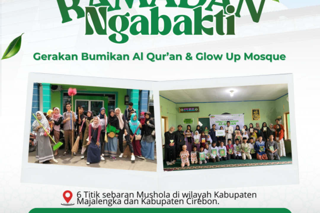Glow Up Our Mosque & Gerakan Bumikan Al qur'an