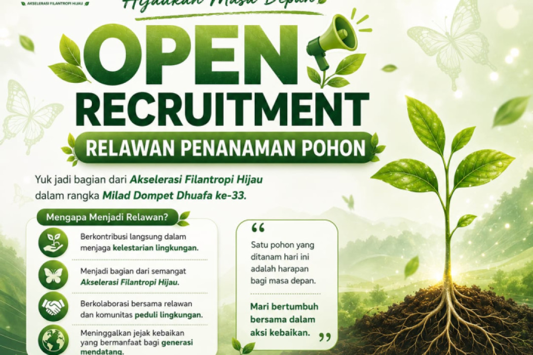 Aksi Penanaman Pohon Merayakan Milad DD Ke-33