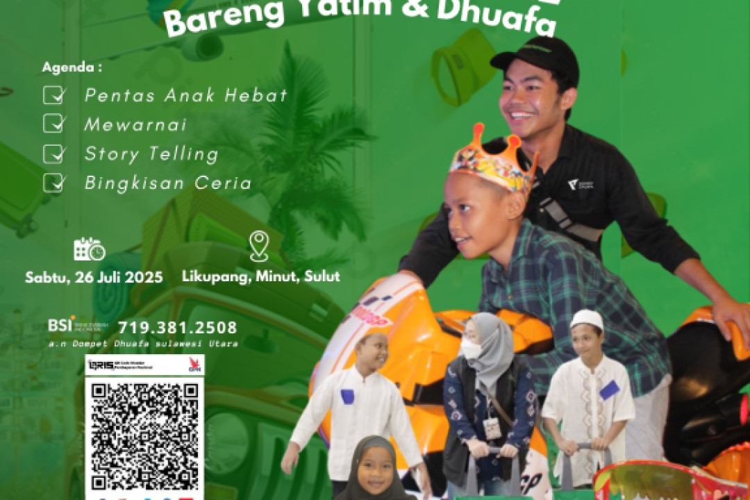 Muharram Ceria Bareng Yatim dan Dhuafa