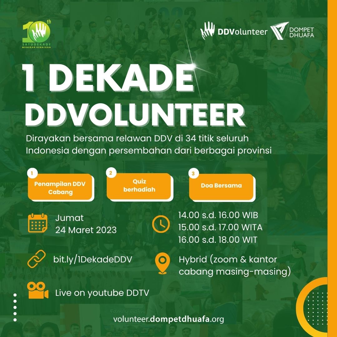 1 Dekade DDVolunteer