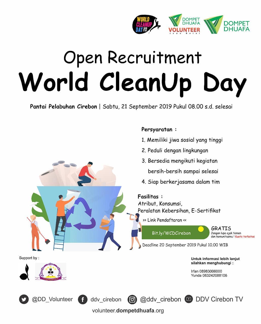 World CleanUp Day Chapter Cirebon