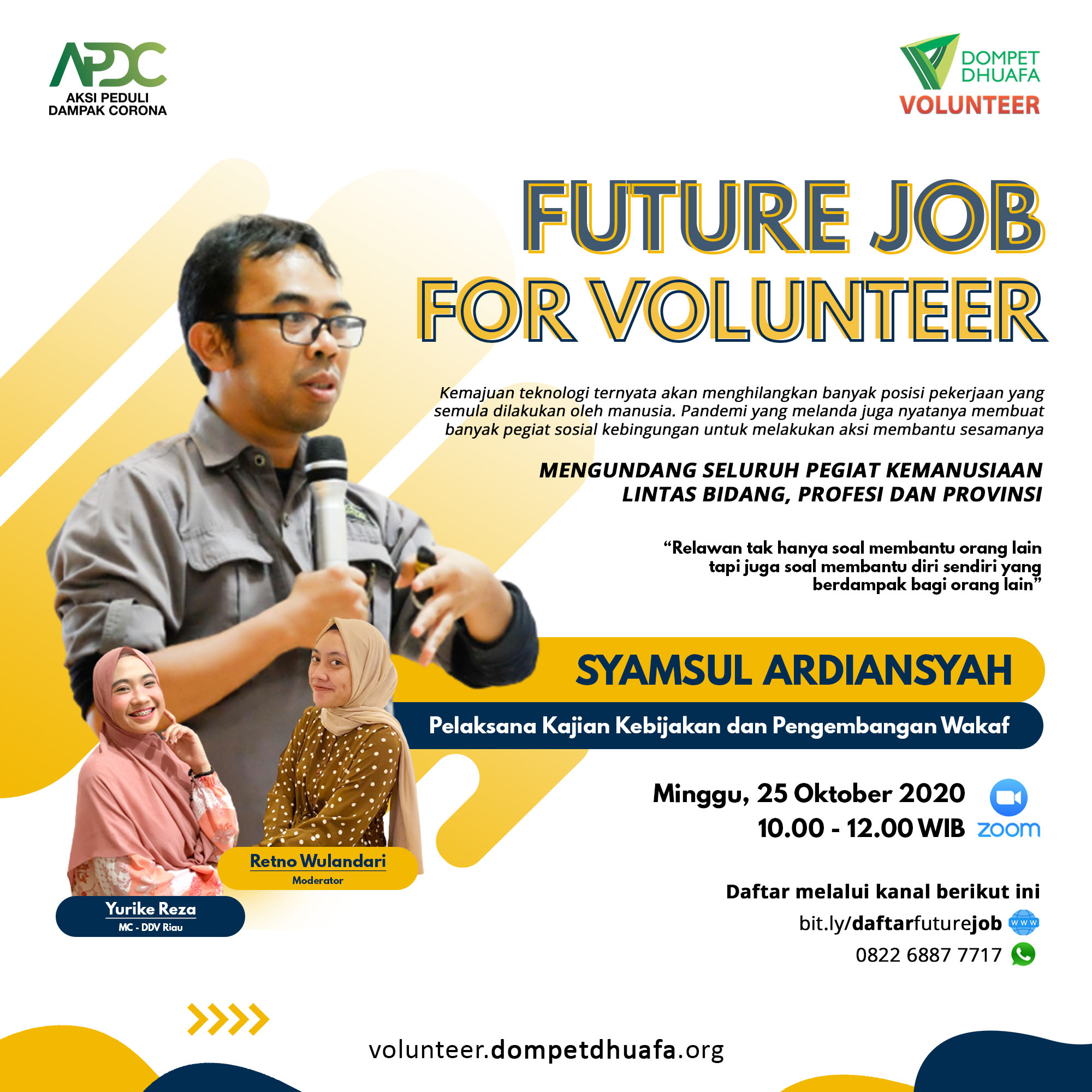 Future Job For Volunteer