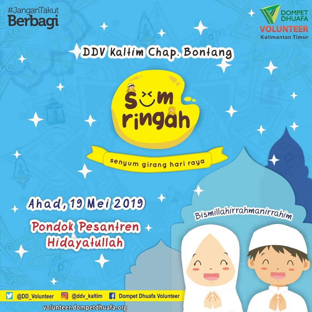 Menebar Semangat Ramadhan dengan Sumringah