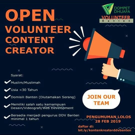 Open Recruitment Content Creator