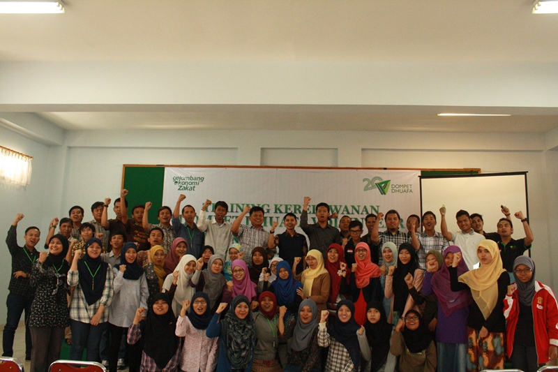 TRAINING DOMPET DHUAFA VOLUNTEER SUMATERA SELATAN