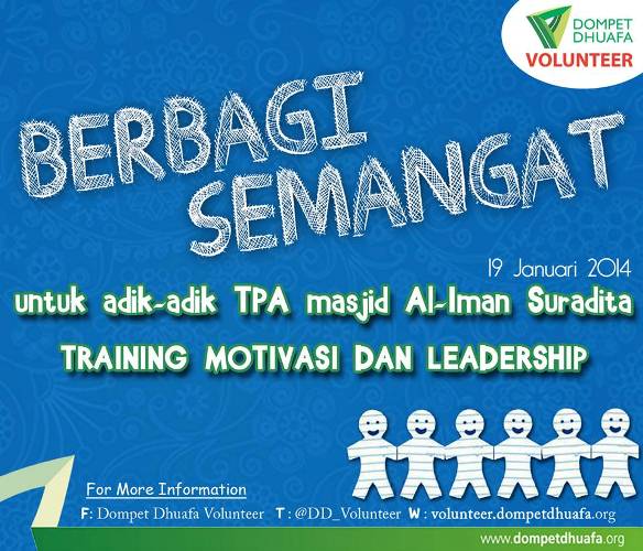 Berbagi Semangat Untuk Adik-adik TPA Al Iman