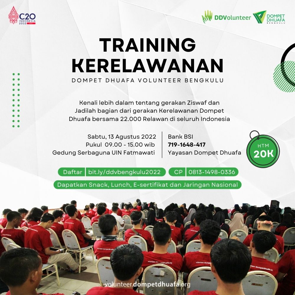 Training Kerelawanan DDV Bengkulu